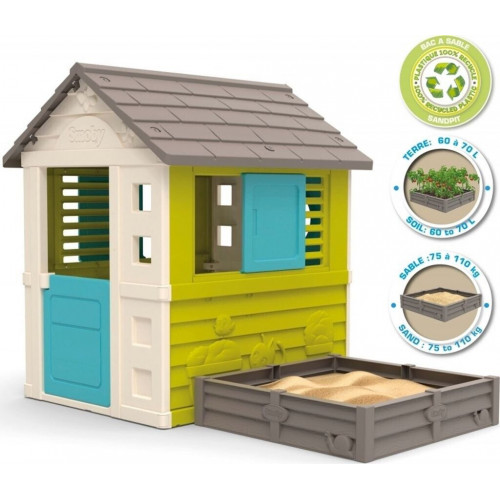 Smoby Square House green/white (28337427)