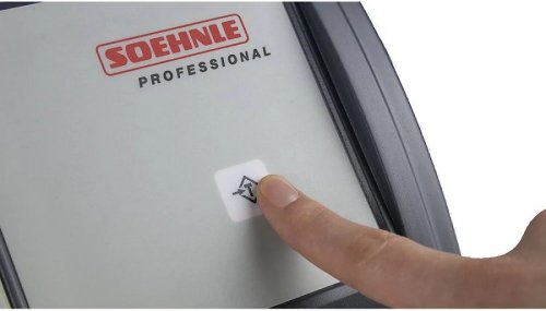 Soehnle Báscula compacta con pantalla grande rango de pesaje hasta 45 kg