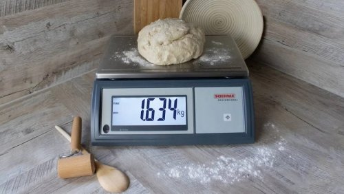 Soehnle Báscula compacta con pantalla grande rango de pesaje hasta 45 kg