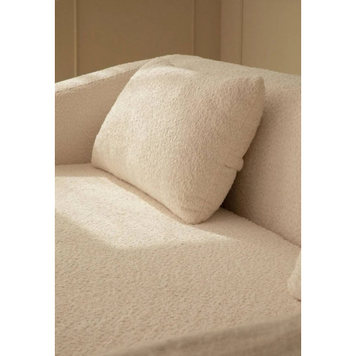Sofá Cama de 3 Plazas En Tela Bouclé Dalila Sklum