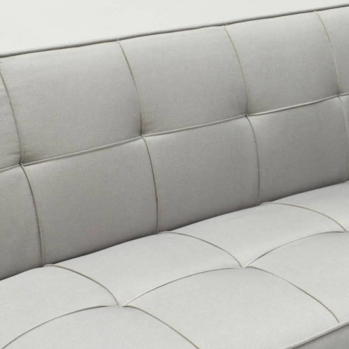 Sofá cama de tejido 2 plazas diseño moderno Gemma clic-clac