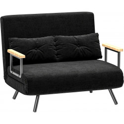 Sofá Cama Homcom 839-835V00BK