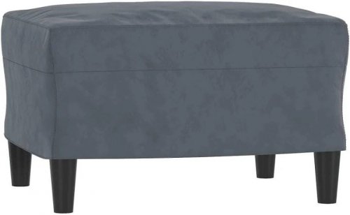 Sofá de 3 plazas con reposapiés 180 cm