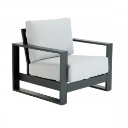 Sofá de jardín NATERIAL Athena de aluminio gris