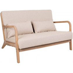 Sofá de Madera Tapizado