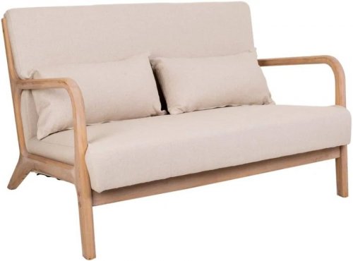 Sofá de Madera Tapizado