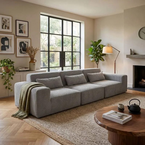 Sofá Modular Horizon 3 plazas Salón comedor 307 cm