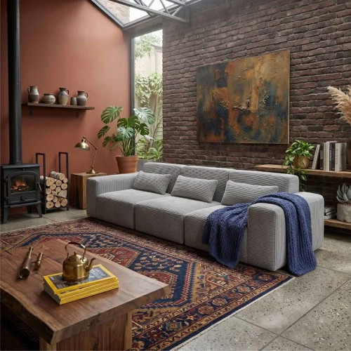 Sofá Modular Horizon 3 plazas Salón comedor 307 cm