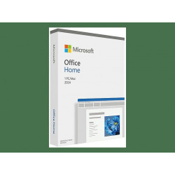 Software  - Microsoft Office Hogar 2024 - Suite Office Licencia Completa 1 Usuario, Software de aplicación