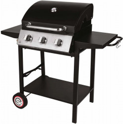 Somagic Barbacoa de gas HARLEM 3 fuegos