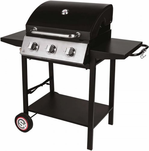 Somagic Barbacoa de gas HARLEM 3 fuegos