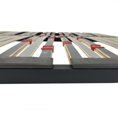Somier 150x190 cm multiláminas, con 5 Patas, Reguladores Lumbares, Firmeza Adaptable, Tubo 40x30 mm, Laminas de Haya
