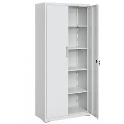Songmics Armario de Almacenamiento de Acero 2 Puertas, 5 Niveles (OMC015G01)