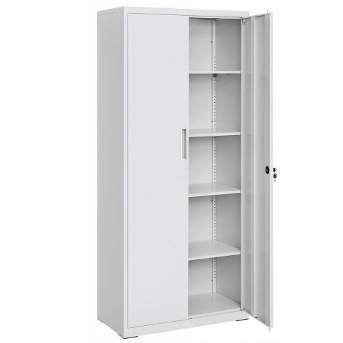 Songmics Armario de Almacenamiento de Acero 2 Puertas, 5 Niveles (OMC015G01)