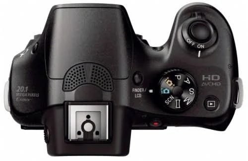 Sony α3000 ILCE-3000K - Cámara digital - sin espejo - 20.1 MP - APS-C - 3x zoom óptico lente OSS 18-55 mm - negro
