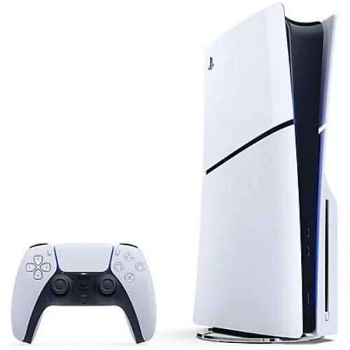 Sony PlayStation 5 Slim Chasis E + 2x Mandos DualSense V3