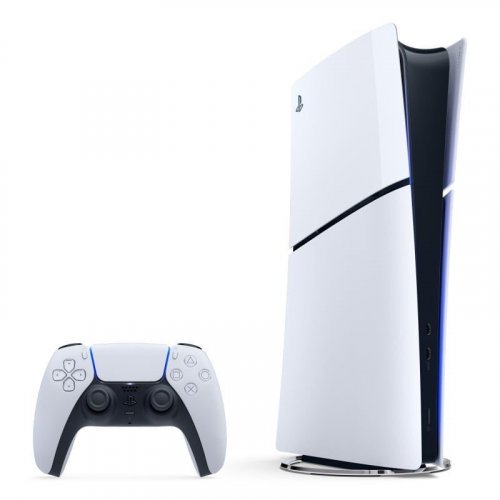 Sony PlayStation 5 Slim Digital Chasis E + 2x Mandos DualSense V3