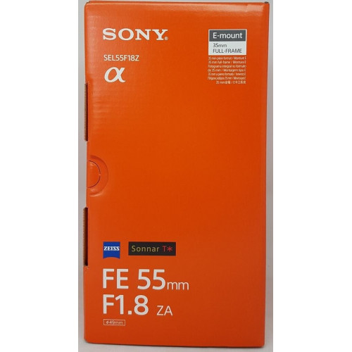 Sony Zeiss Sonnar T* FE 55mm f1.8 ZA (SEL-55F18Z)
