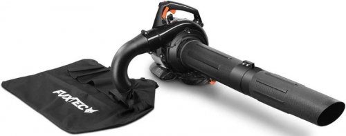 Soplador aspirador y triturador de hojas de gasolina profesional FUXTEC fx-lbs126p 3 en 1