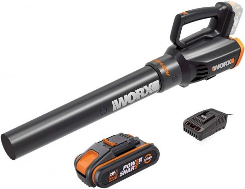 Soplador de hojas Worx WG547E a batería 20V