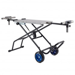 Soporte con ruedas MCSSTAND Evolution para la tronzadora e ingletadora S355MCS con elevación asistida