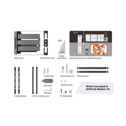 Soporte de pared giratorio Vogel's TVM 5845 para TV de 55