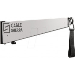 Soporte para cables de carga, extensible, exterior, aluminio bla