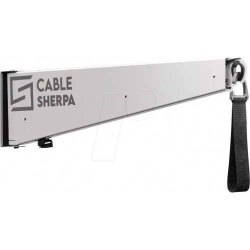 Soporte para cables de carga, extensible, exterior, aluminio bla