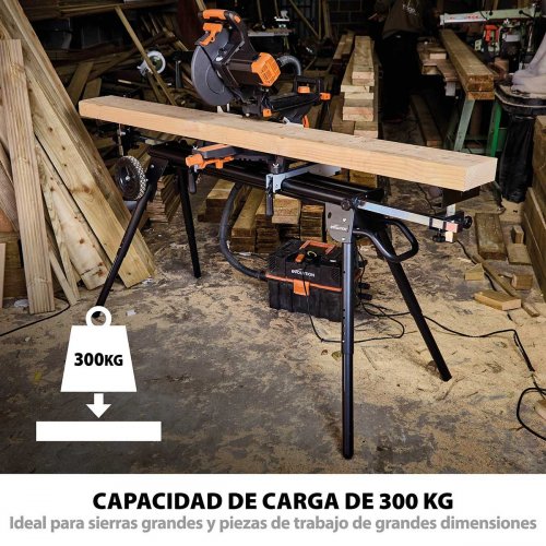Soporte Universal PLUS Evolution para Ingletadora con Patas Extensibles