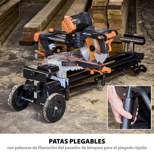 Soporte Universal PLUS Evolution para Ingletadora con Patas Extensibles