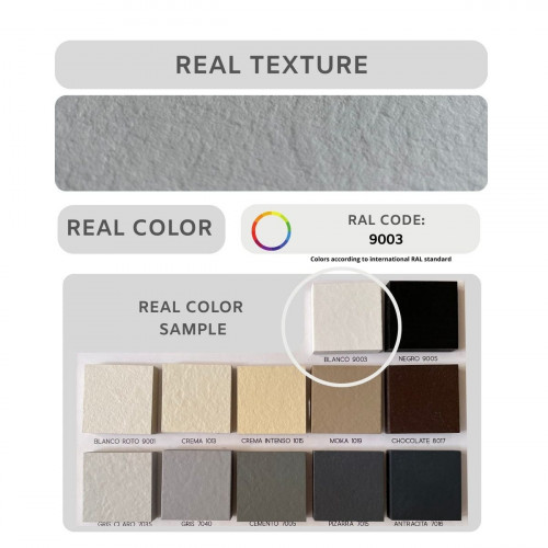 SOULHOME Plato de Ducha - Resina - Gel Coat - Textura Liso/Piedra - Antideslizante - Color Blanco - 90x70- Extraplano 3cm. Diseño Minimalista