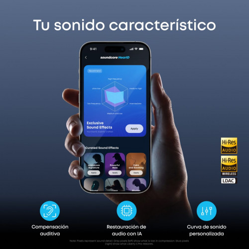 soundcore Liberty 5 Pro | Auriculares con cancelación de ruido para llamadas claras