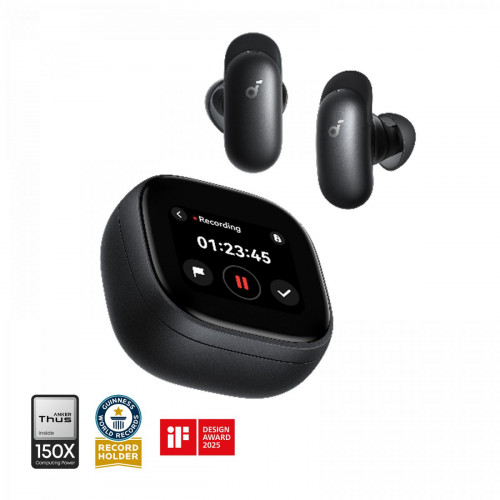 soundcore Liberty 5 Pro Max | Auriculares con grabación AI y estuche inteligente