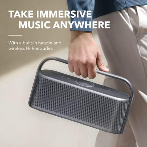 Soundcore Motion X600 Altavoz Inalámbrico Portátil con Audio Espacial Azul