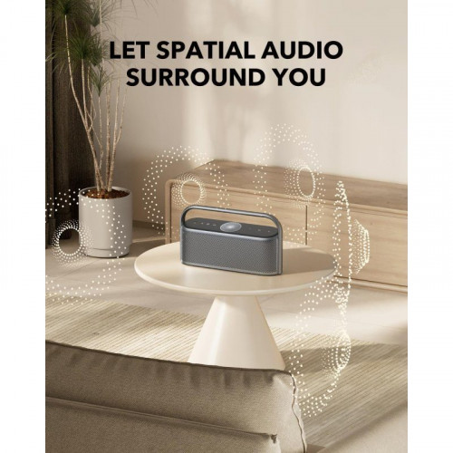 Soundcore Motion X600 Altavoz Inalámbrico Portátil con Audio Espacial Negro