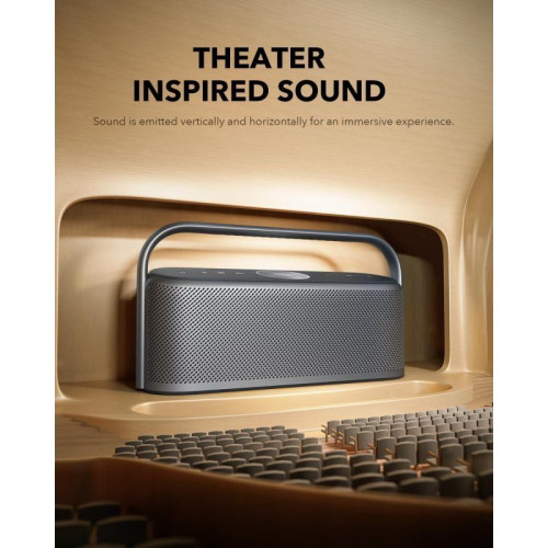 Soundcore Motion X600 Altavoz Inalámbrico Portátil con Audio Espacial Negro