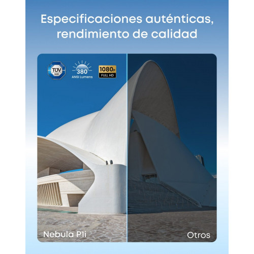soundcore Nebula P1i | Proyector inteligente con altavoces giratorios