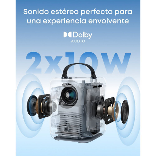 soundcore Nebula P1i | Proyector inteligente con altavoces giratorios