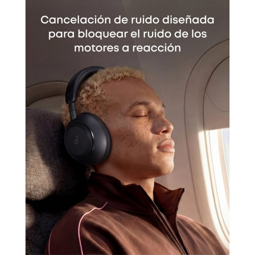 Soundcore Space 2 | Cómodos auriculares con cancelación de ruido para llevar puestos todo el día