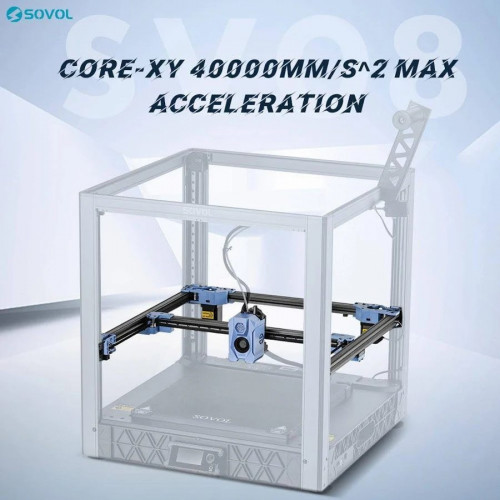 Sovol Impresora 3D CoreXY SV08 700 mm/s UE / SV08+Caja abierta+Pantalla táctil HDMI5
