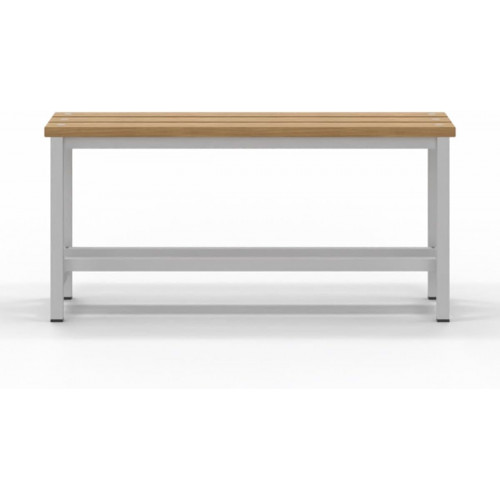 Spacio Banco de Madera Norrköping Estilo nórdico Uso Profesional Y hogar, vestuarios, habitación, decoración Exterior. Bancada de Madera (1 Metro)