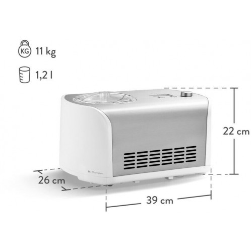 Springlane Ice machine with compressor Elli 1.2 l, 135 W