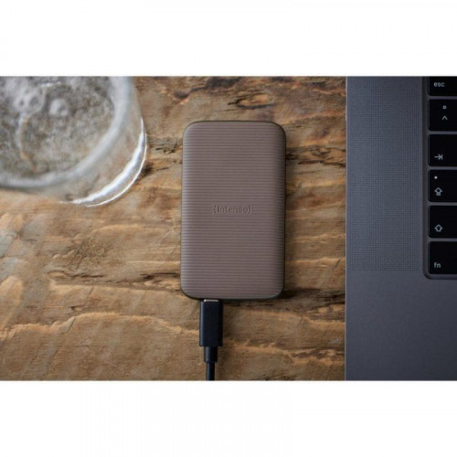 SSD externo Intenso TX500 1TB NVMe USB 3.2 Gen 2x1 1000MB/s Marrón resistente a golpes