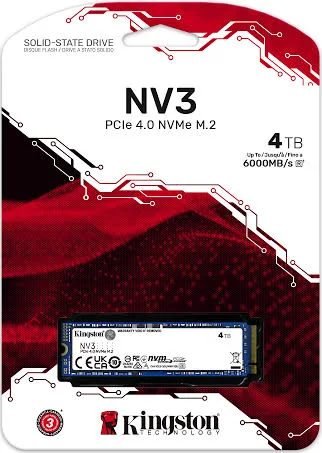 SSD Kingston NV3 2 2280 NVMe PCIe 4.0