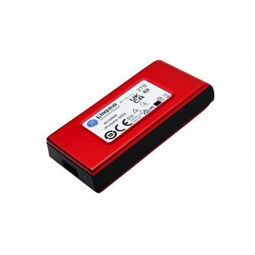 SSD Kingston XS1000 2Tb USB-C 3.1 Rojo
