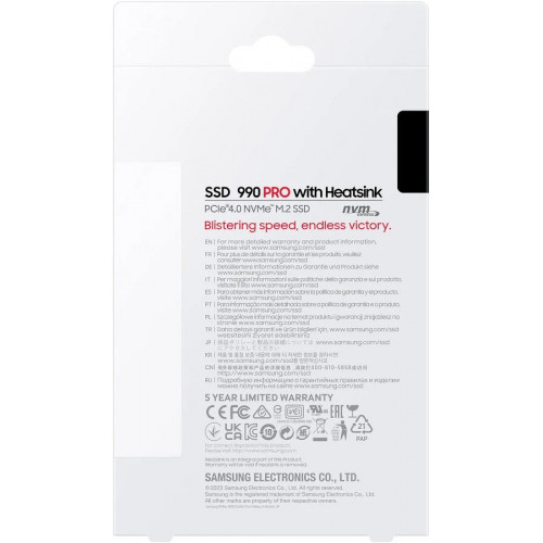 SSD M.2 Samsung 990 PRO 4.0 NVMe