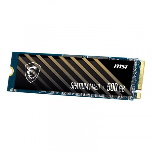 SSD MSI Spatium M450 500GB PCIe 4.0 NVMe M.2 3000MB/s Lectura 2000MB/s