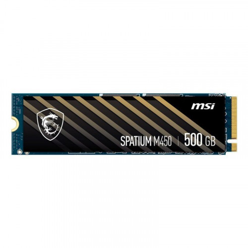 SSD MSI Spatium M450 500GB PCIe 4.0 NVMe M.2 3000MB/s Lectura 2000MB/s
