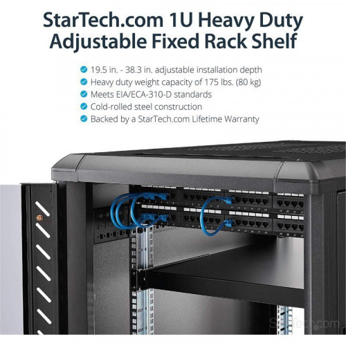 StarTech ADJSHELFHD Bandeja Fija 19