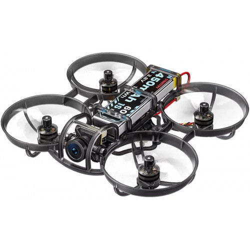 STARTRC STARTRC R8 80mm 1S Tiny Whoop cuatricóptero Micro FPV Drone de carreras ELRS BNF 5.8GHz 400mW VTX a bordo con motores 0802 20000KV